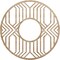 Ekena Millwork Empire Wood Fretwork Pierced Ceiling Medallion, Red Oak, 18"OD x 6 5/8"ID x 3/8"T CMWP18X18X0375EPRO - alternate 1
